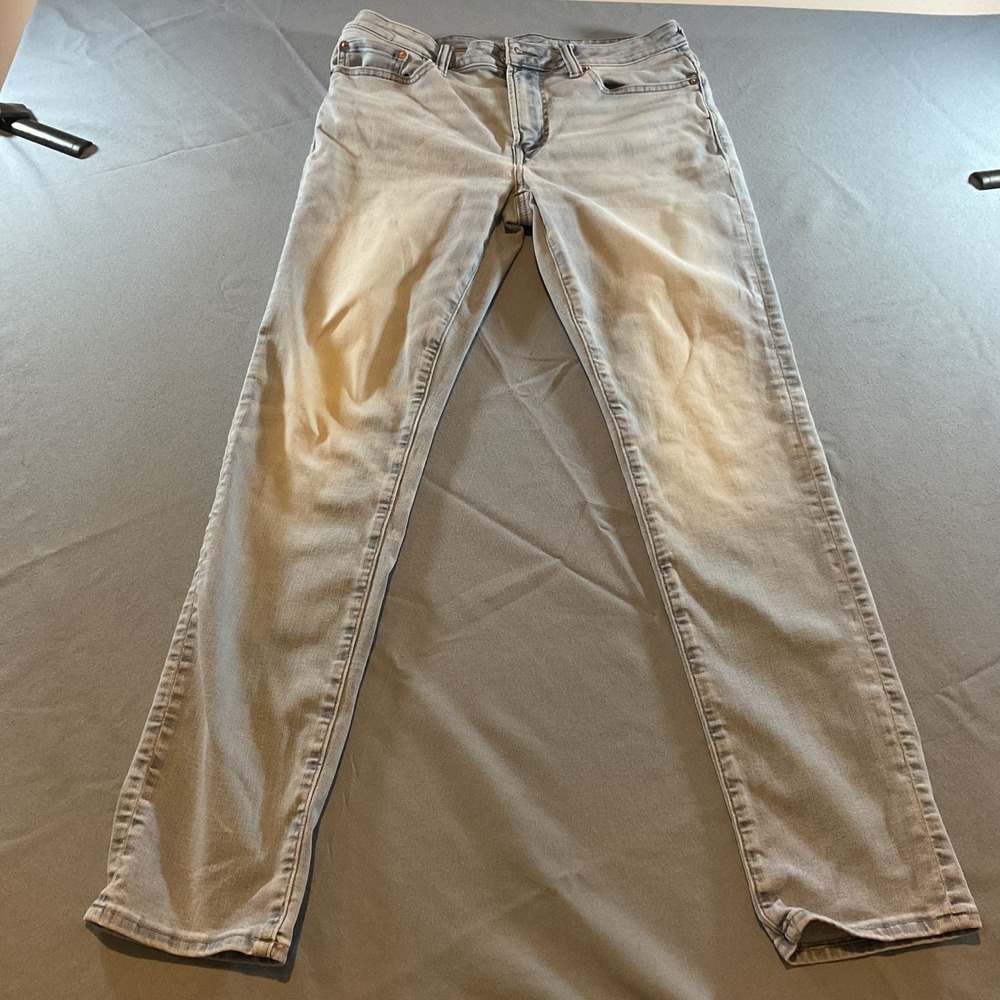 American Eagle AirFlex 360 Jeans 32x32 Light Wash Stretch Straight Fit Denim